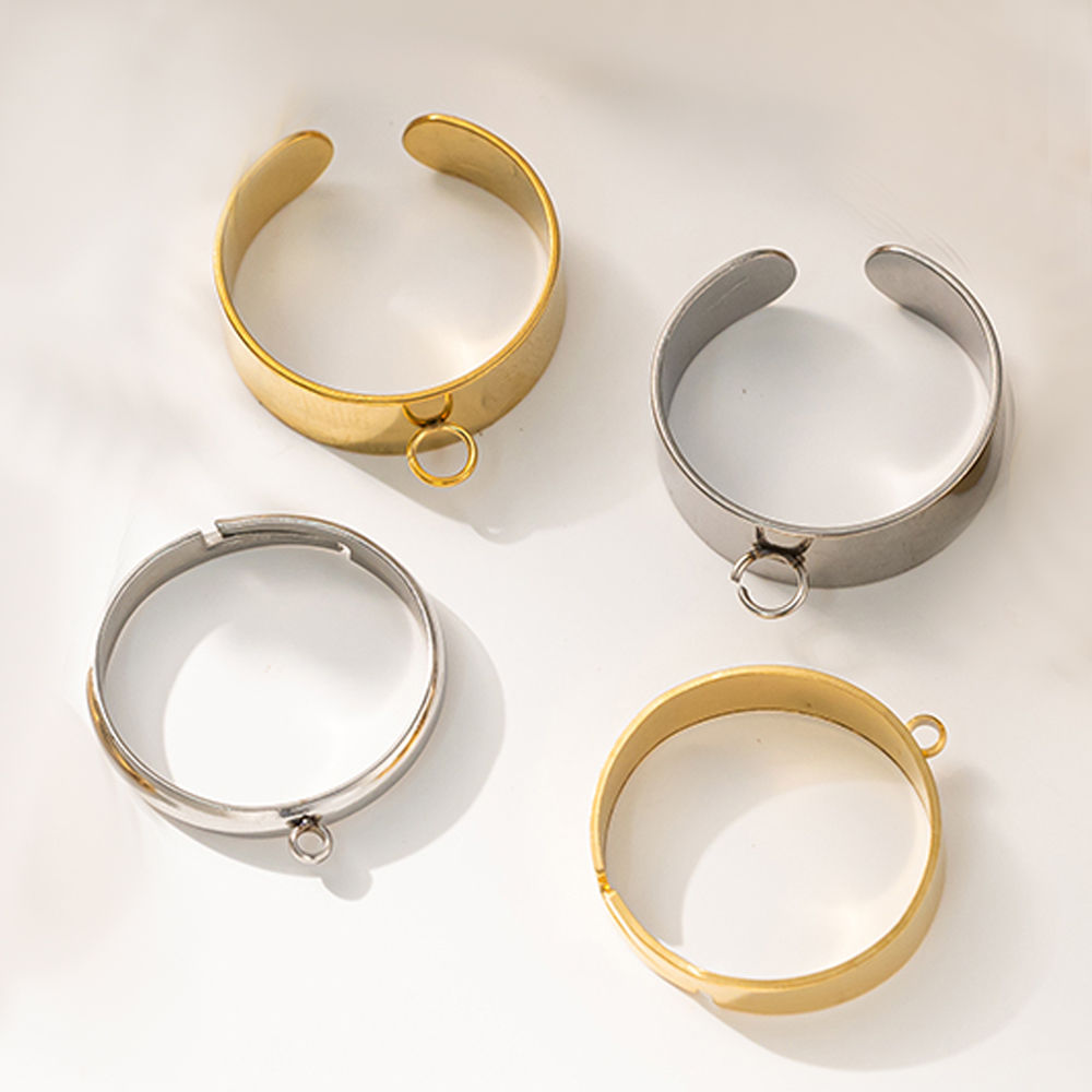 5pcs/Lot Stainless Steel Gold  - Men Accessories Ring 리뷰 및 가격
