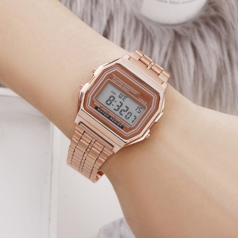 Luxury F91W Steel Strap Watche - Men Accessories For Wrist 리뷰 및 가격