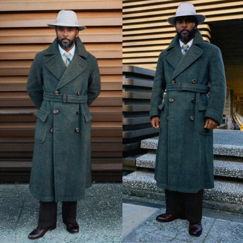 Graceful Men Overcoat 1 Piece  - Men'S Formal Wear In Winter recensione e prezzo