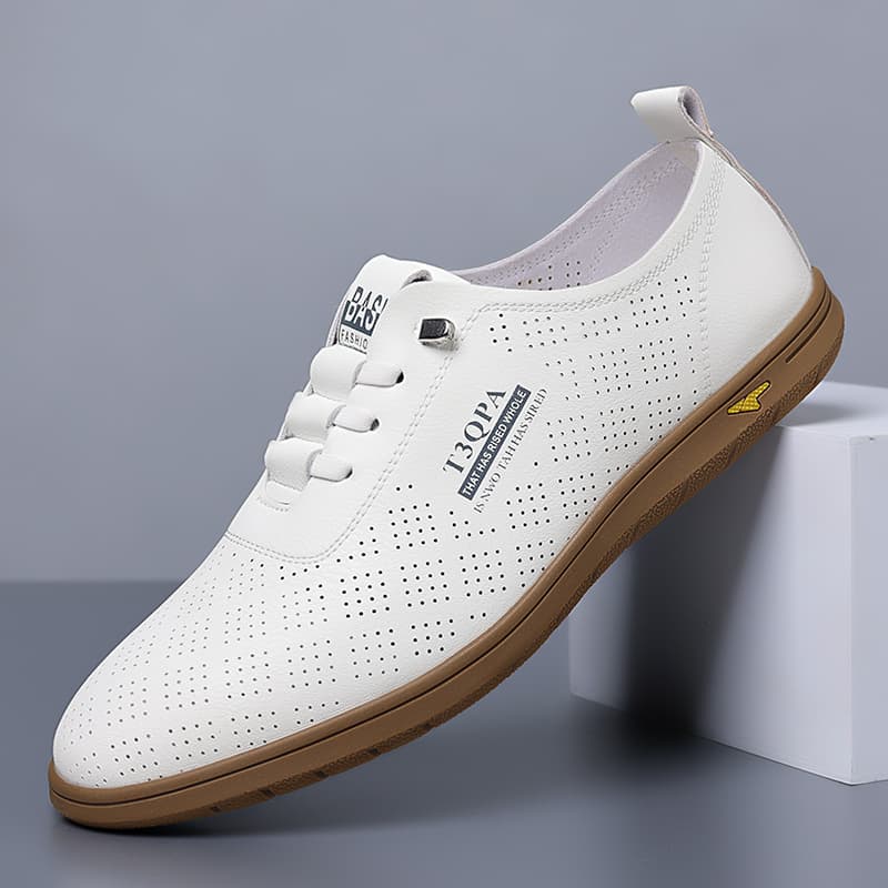 Men Slip On Solid White Leathe - Men'S Formal Office Wear Shoes recensione e prezzo