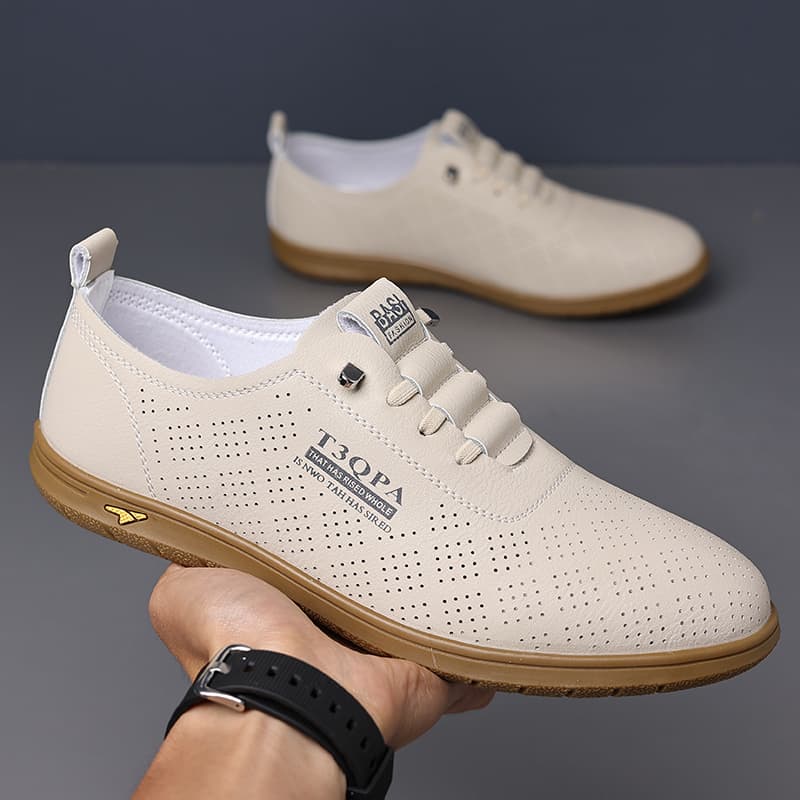 Men Slip On Solid White Leathe - Men'S Formal Office Wear Shoes recensione e prezzo