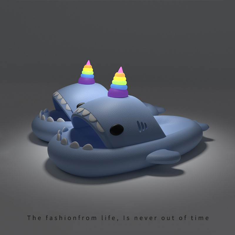 Cute Shark Slippers for Women  - Men Accessories To Wear 리뷰 및 가격