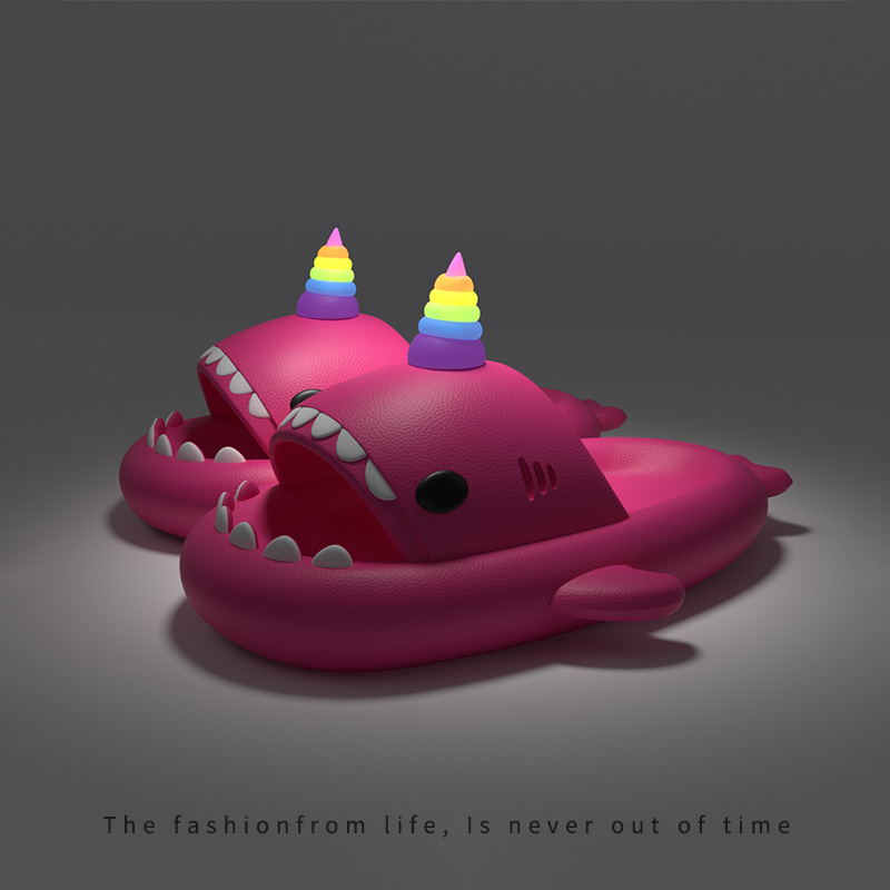 Cute Shark Slippers for Women  - Men Accessories To Wear 리뷰 및 가격