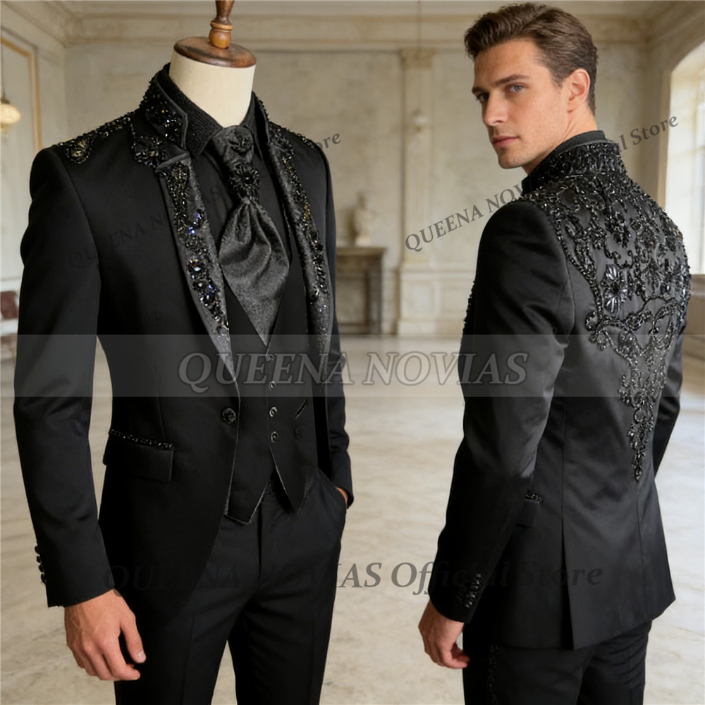 Male Fashion Groom Wedding Sui - Men'S Formal Wear Attire recensione e prezzo