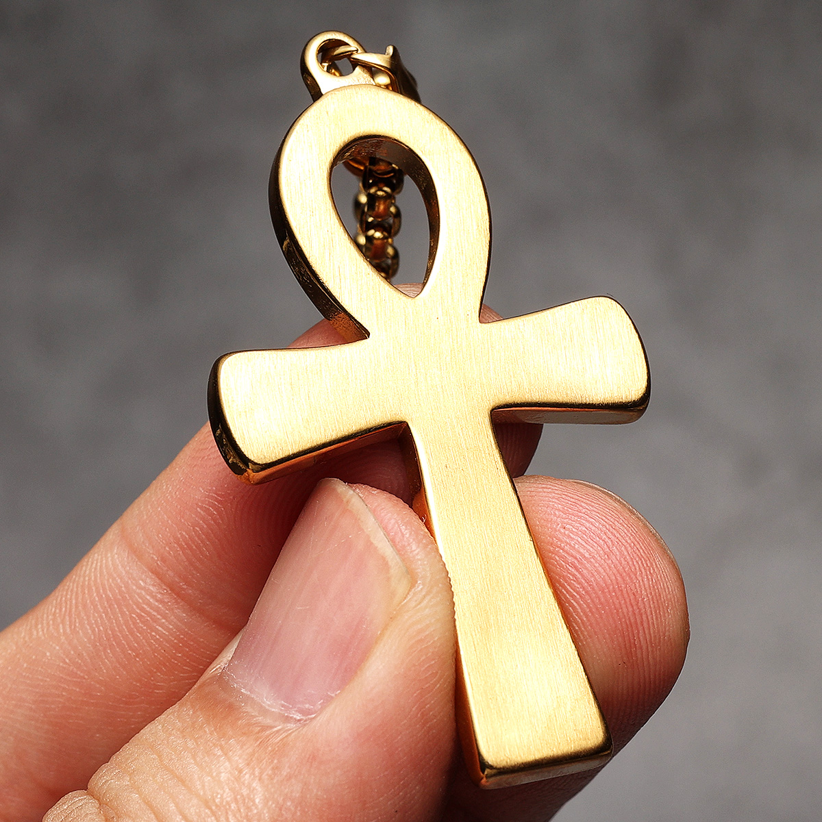 Egypt Cross Men Necklaces Stai - Men'S Accessories Jewelry Egypt 리뷰 및 가격