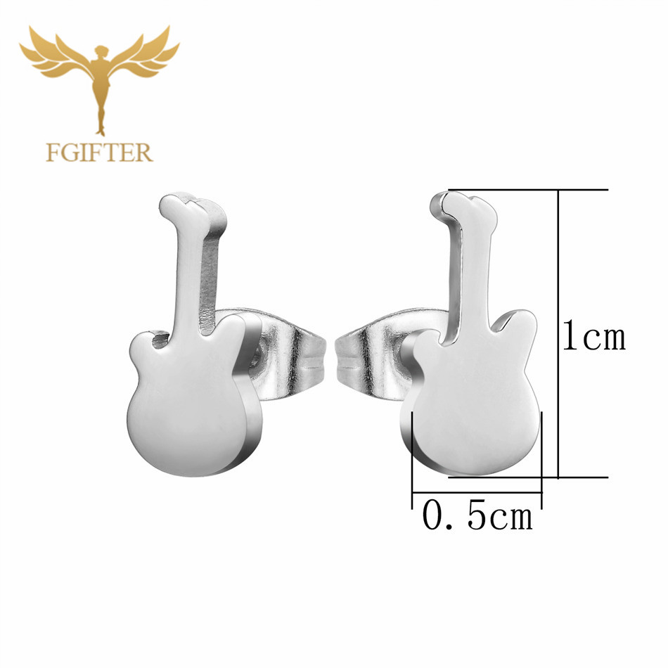 12 Pairs Music Guitar Earrings - Men Accessories In Store 리뷰 및 가격