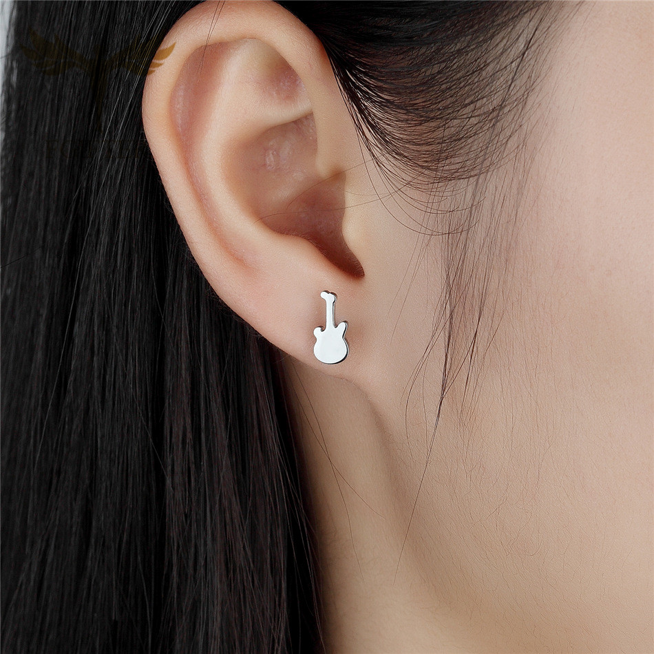 12 Pairs Music Guitar Earrings - Men Accessories In Store 리뷰 및 가격