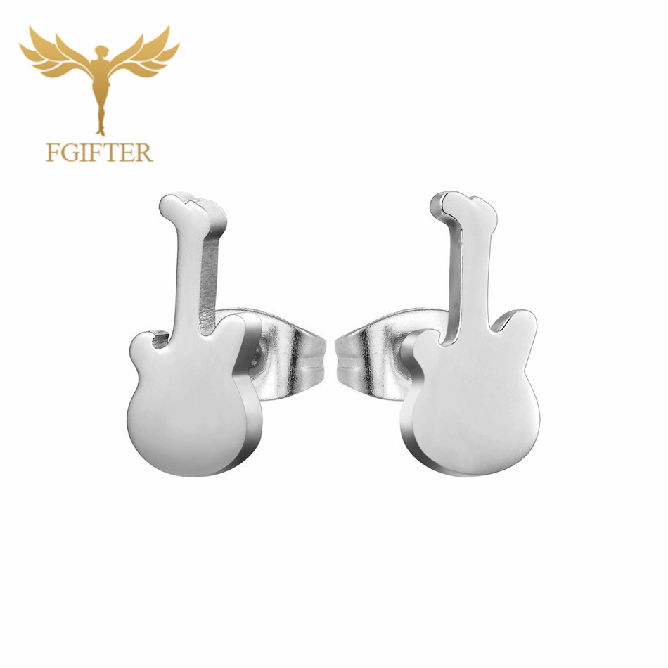 12 Pairs Music Guitar Earrings - Men Accessories In Store 리뷰 및 가격