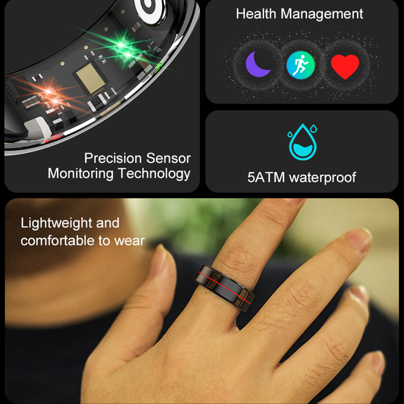 R04 Smart Ring Men Women Healt - Men Accessories Ring 리뷰 및 가격