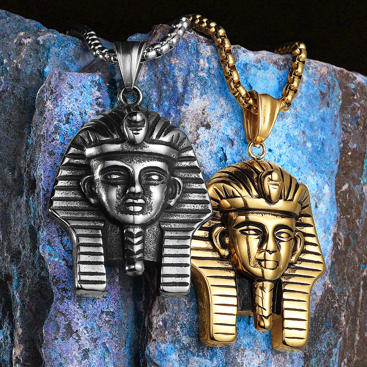 Egypt Pharaoh Sphinx Men Neckl - Men'S Accessories Jewelry Egypt 리뷰 및 가격