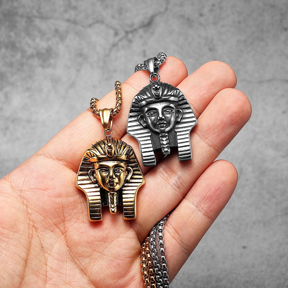 Egypt Pharaoh Sphinx Men Neckl - Men'S Accessories Jewelry Egypt 리뷰 및 가격