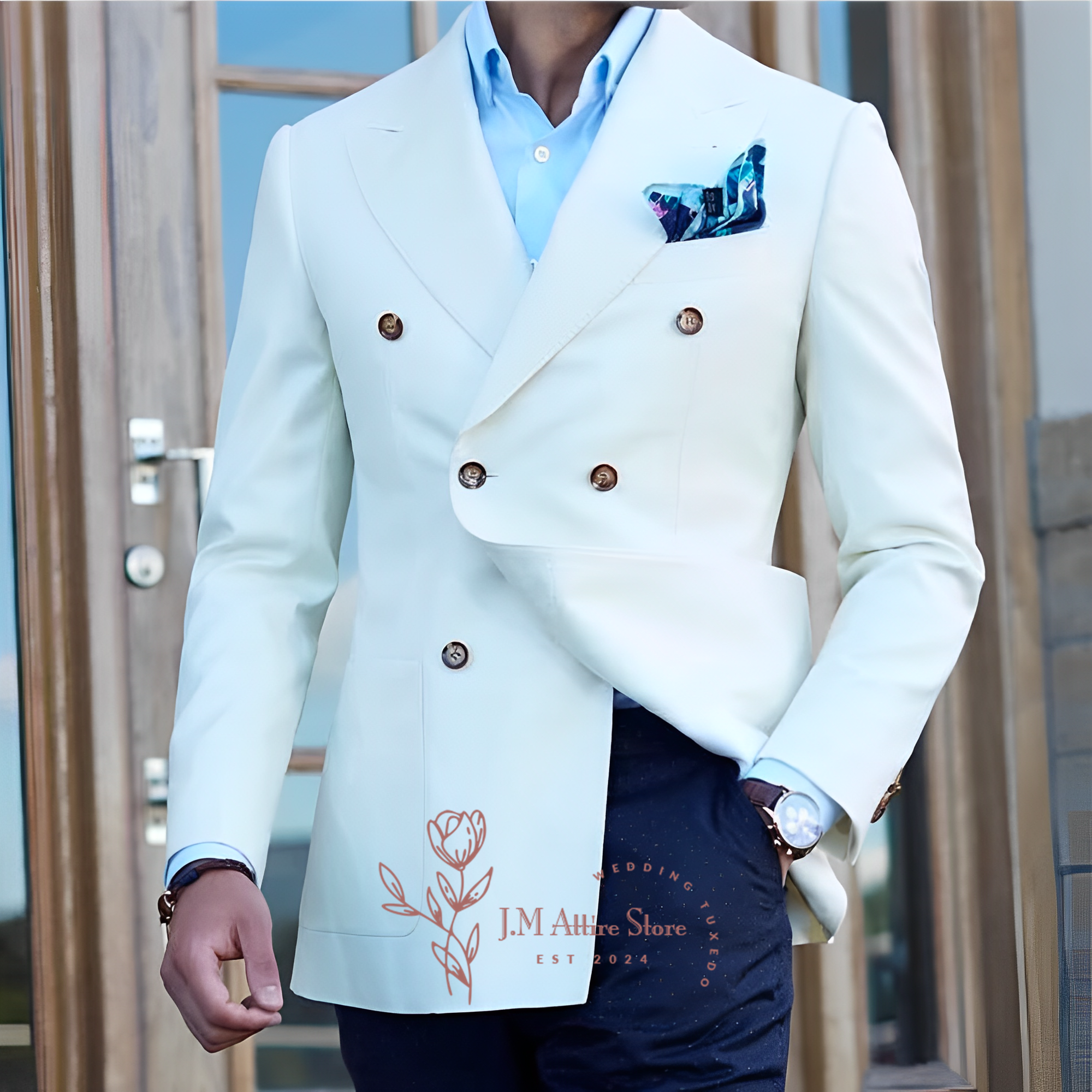 Elegant white men's suit jacke - Men'S Formal Wear In Winter recensione e prezzo
