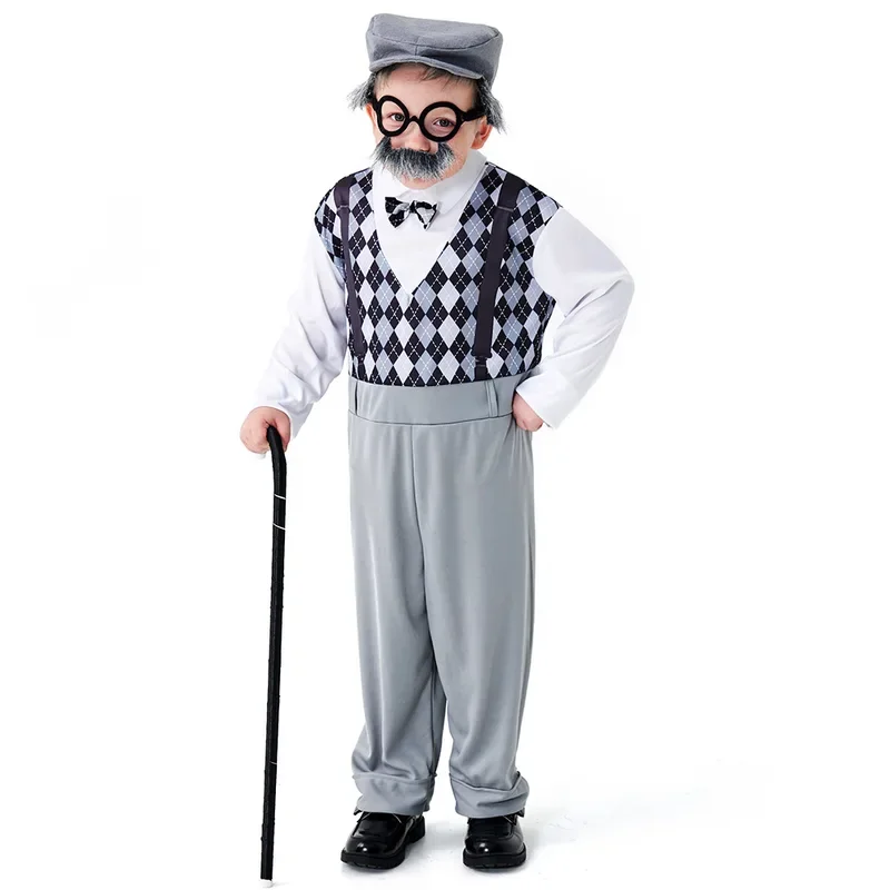 Halloween Cosplay Old Man Cost - Men'S Accessories Glasses 리뷰 및 가격