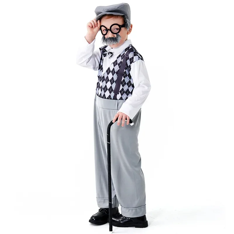 Halloween Cosplay Old Man Cost - Men'S Accessories Glasses 리뷰 및 가격