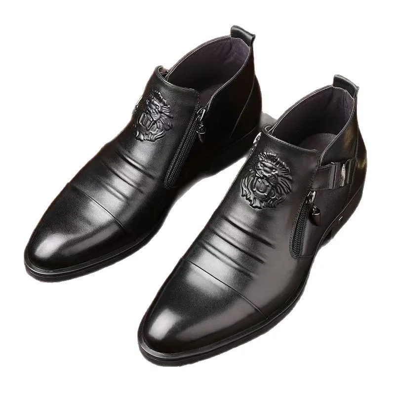 Trendy British Style Pointed T - Men Formal Wear With Boots recensione e prezzo