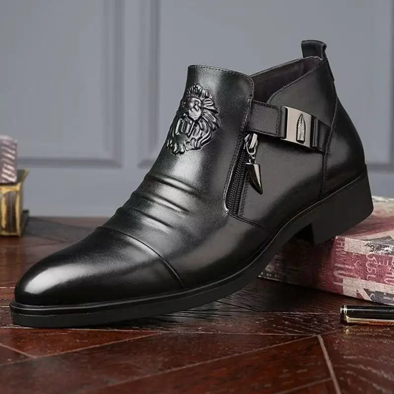 Trendy British Style Pointed T - Men Formal Wear With Boots recensione e prezzo