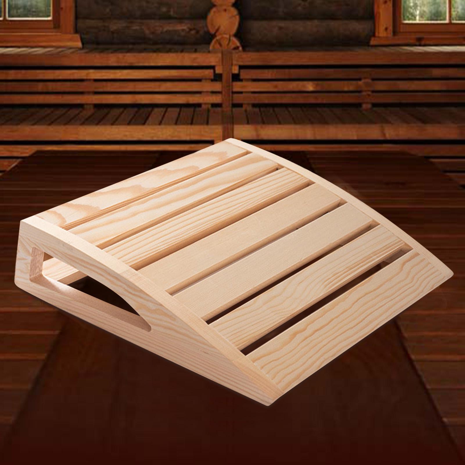 Wooden Sauna Headrest Handmade - Men Accessories For Neck 리뷰 및 가격