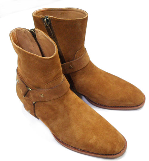 Men Genuine Leather Handmade B - Men Formal Wear With Boots recensione e prezzo