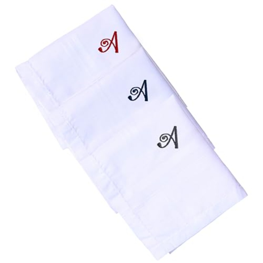 Monogrammed Handkerchief for M - Monogrammed Handkerchief recensione e prezzo